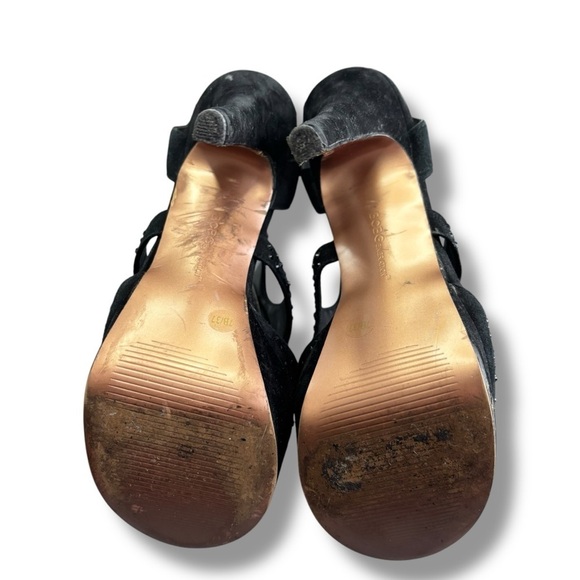 BCBGeneration Women’s Black Gem Studded High Heels Size 7B | Item 3259 - Picture 7 of 12